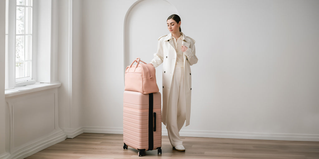 travel with luggage cart